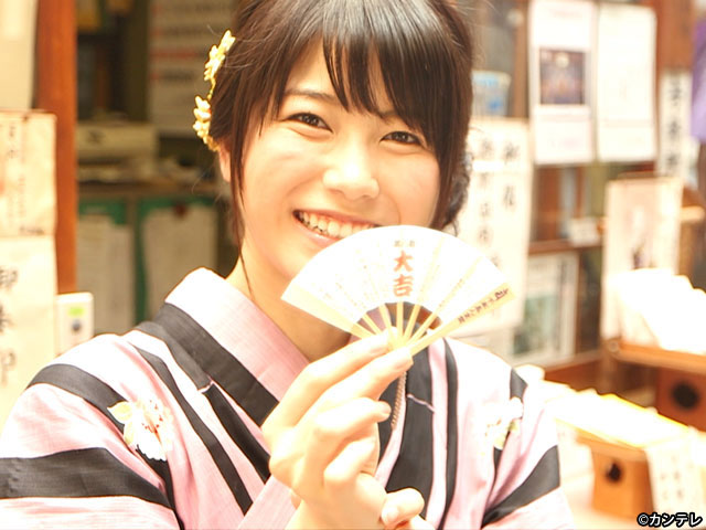 【会員無料】横山由依(AKB48)ちゃんロケ中オフショット/第１２弾 浴衣姿のゆいはん編