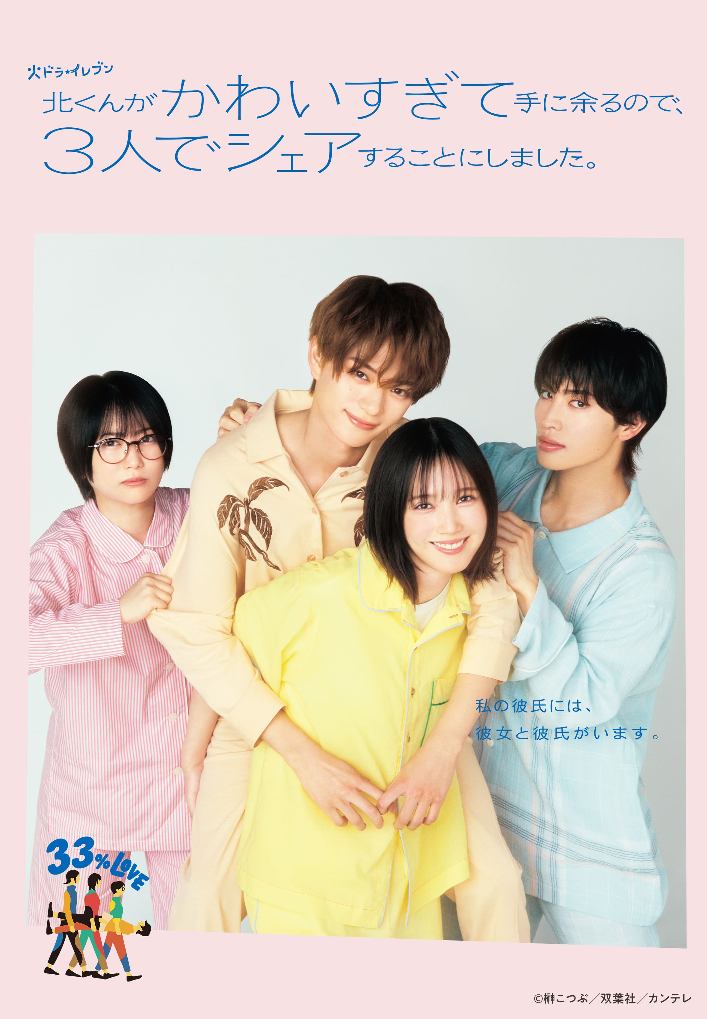 北くんがかわいすぎて手に余るので、３人でシェアすることにしました。