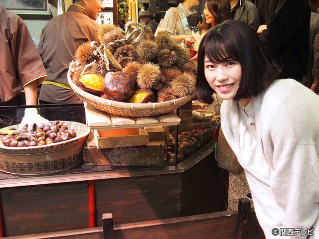 横山由依（AKB48）がはんなり巡る　京都 いろどり日記/第４１回 秋の京グルメはとってもおいしおす